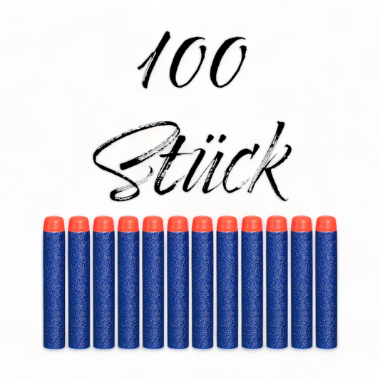Nerf Pfeile| Nerf Zubehör | Nachfüllset | Soft Pfeile 100 | Blau