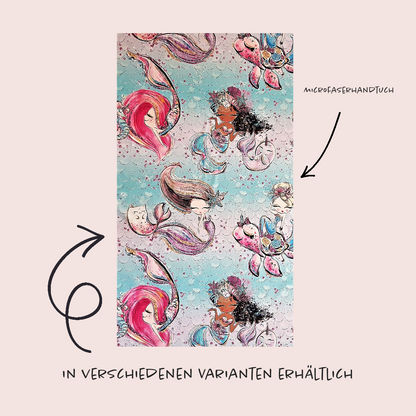 Microfasertuch | Handtuch | Hundetuch | Reisetuch | Diverse Designs