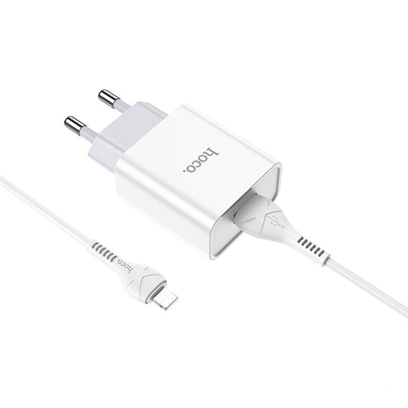 Ladegerät | Type Apple | Weiß | inkl. Adapter | 1m